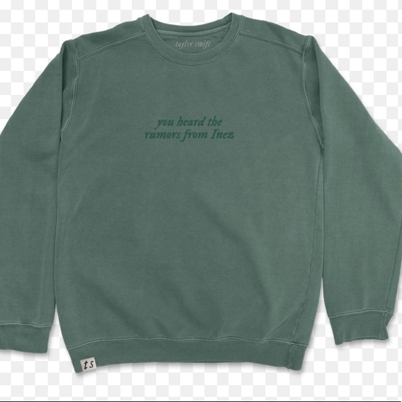 taylor swift embroidered crewneck